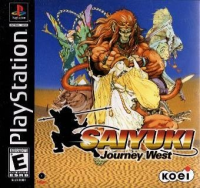 Saiyuki Journey West Playstation  box art